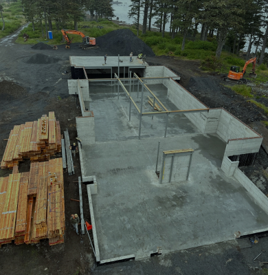 concrete home