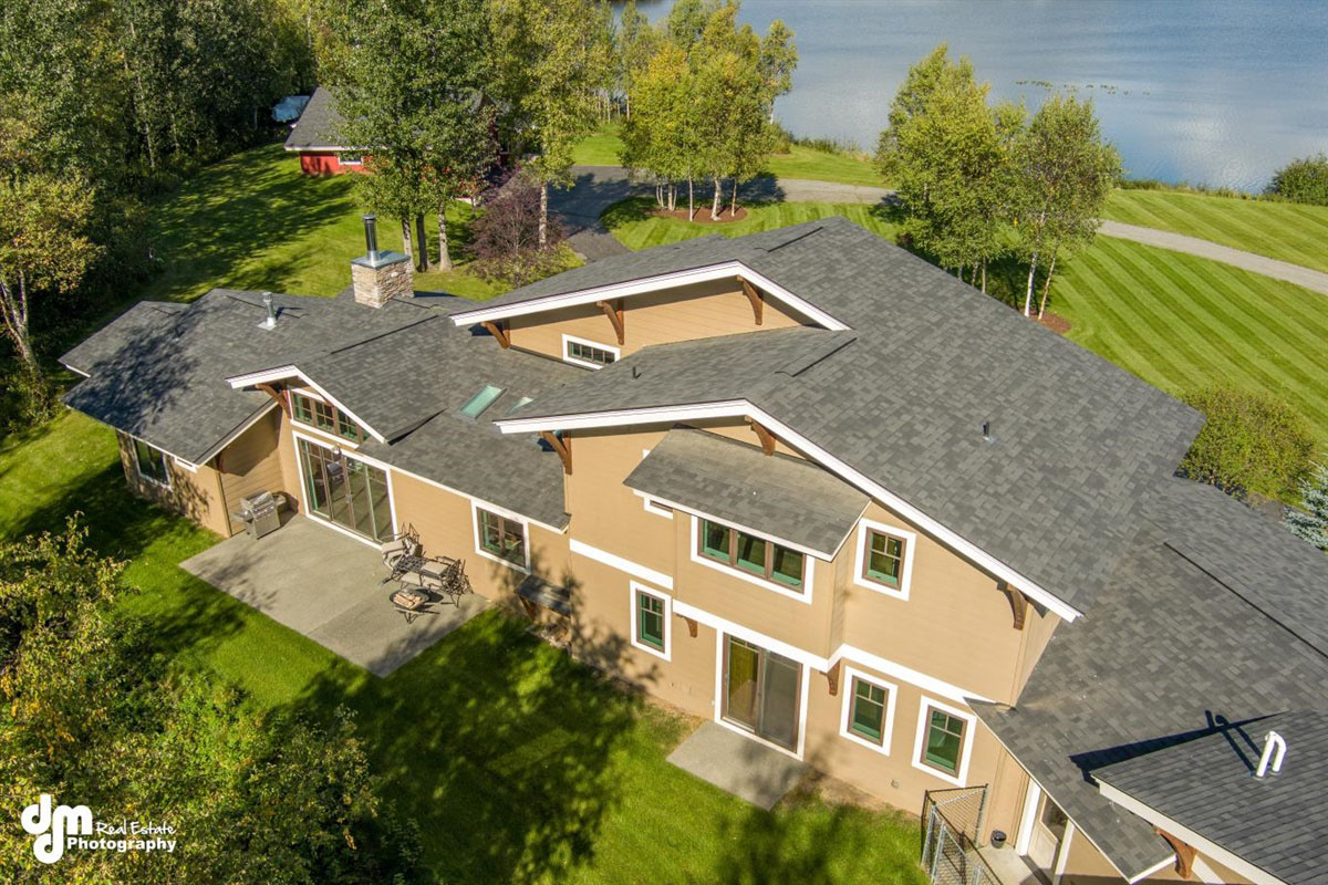 Custom built home in Alaska