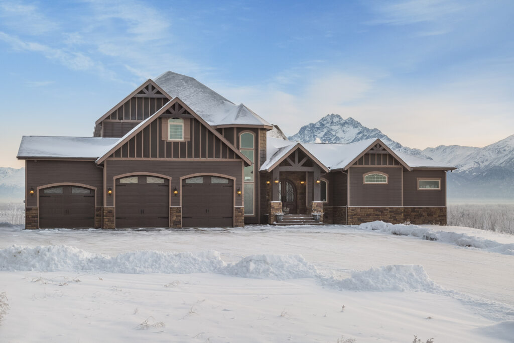 Custom built home in Wasilla
